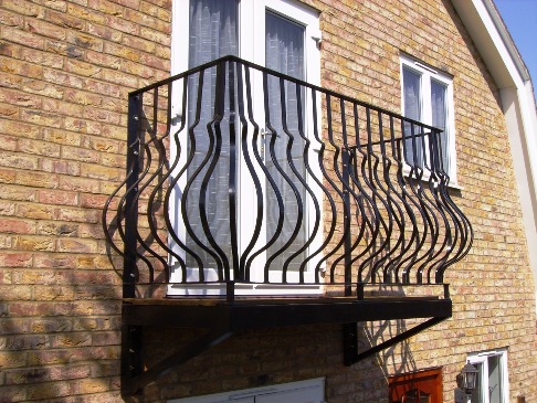 Wrought Iron Balconies Bespoke Wrought Iron Balconies Coventry West ...