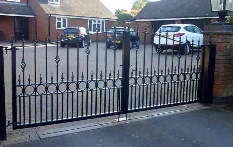 Wrought Iron Driveway Gates Rugby