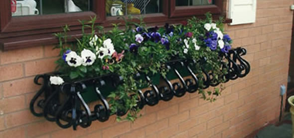 wrought iron planter coventry